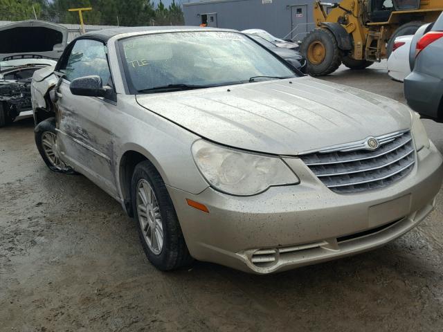 1C3LC45K78N643017 - 2008 CHRYSLER SEBRING BEIGE photo 1