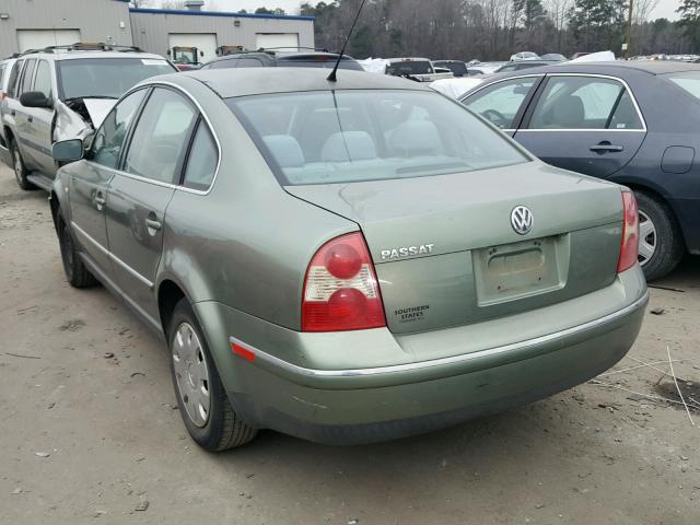 WVWMD63B43P333299 - 2003 VOLKSWAGEN PASSAT GL SILVER photo 3