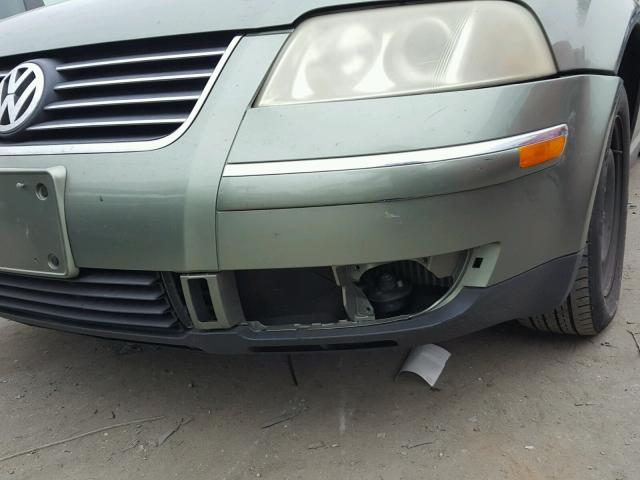 WVWMD63B43P333299 - 2003 VOLKSWAGEN PASSAT GL SILVER photo 9