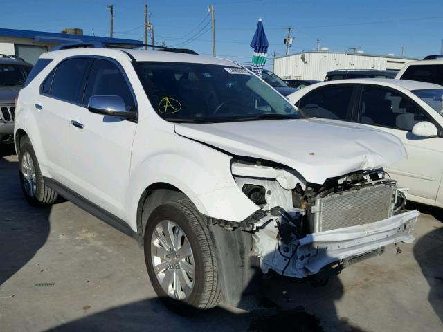 2CNFLFEY2A6252114 - 2010 CHEVROLET EQUINOX LT WHITE photo 1