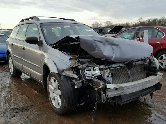 4S4BP61C387367392 - 2008 SUBARU OUTBACK 2. SILVER photo 1