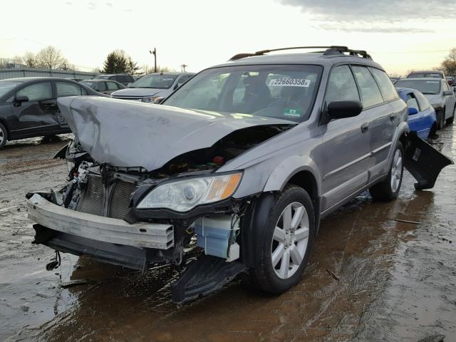 4S4BP61C387367392 - 2008 SUBARU OUTBACK 2. SILVER photo 2