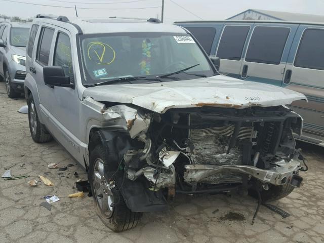 1J8GN58K58W261080 - 2008 JEEP LIBERTY LI SILVER photo 1