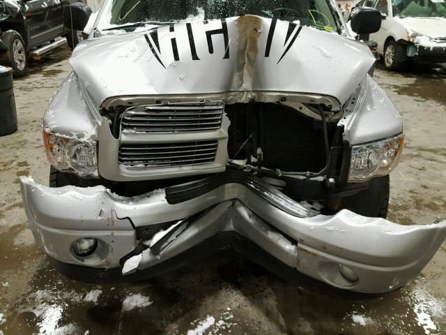 1D7HA16D73J569870 - 2003 DODGE RAM 1500 S SILVER photo 7