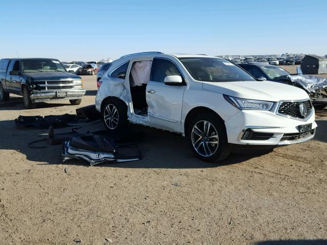 5FRYD3H83HB008253 - 2017 ACURA MDX ADVANC WHITE photo 1