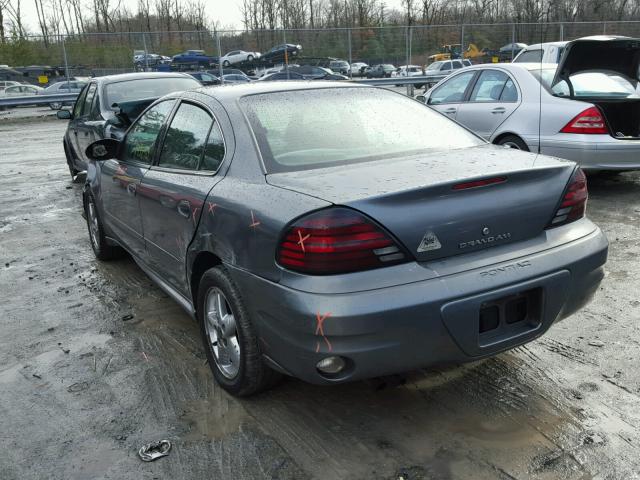 1G2NF52EX4M582086 - 2004 PONTIAC GRAND AM S CHARCOAL photo 3