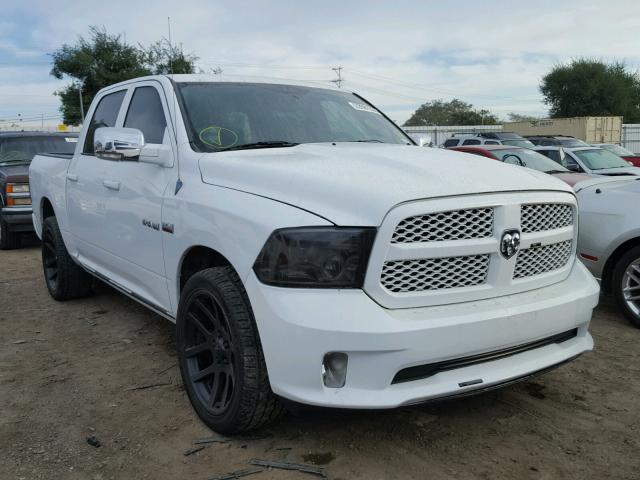 1D7RB1CTXAS246515 - 2010 DODGE RAM 1500 WHITE photo 1