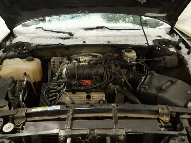 1G4HP54K11U208515 - 2001 BUICK LESABRE CU BLACK photo 7