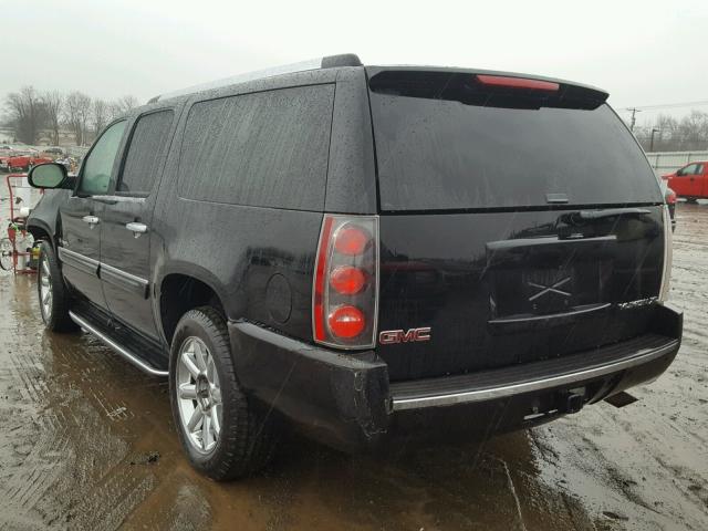 1GKFK66888J219156 - 2008 GMC YUKON XL D BLACK photo 3