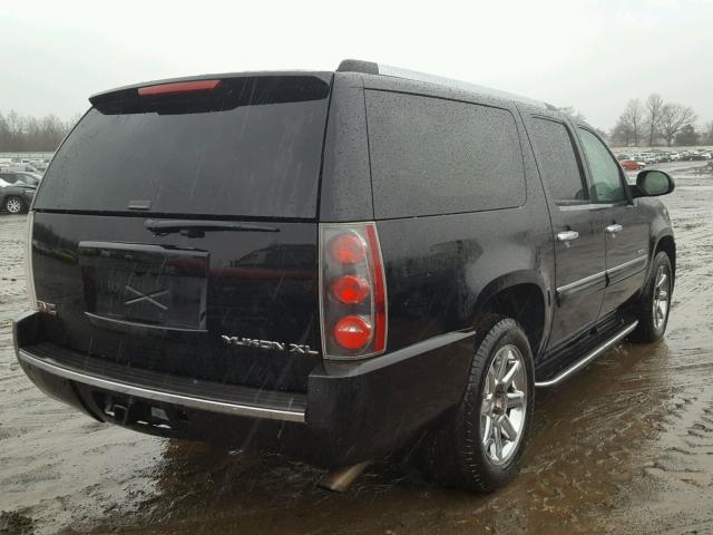 1GKFK66888J219156 - 2008 GMC YUKON XL D BLACK photo 4