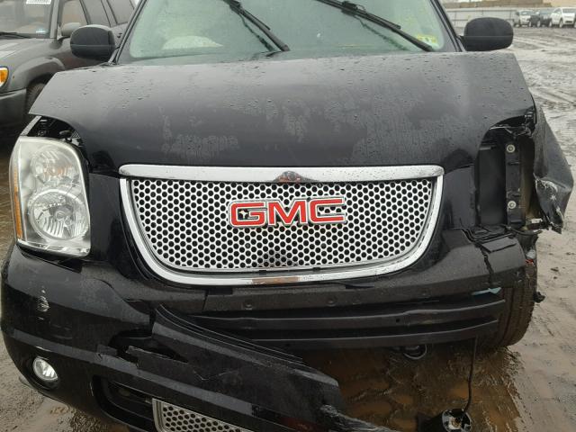 1GKFK66888J219156 - 2008 GMC YUKON XL D BLACK photo 7