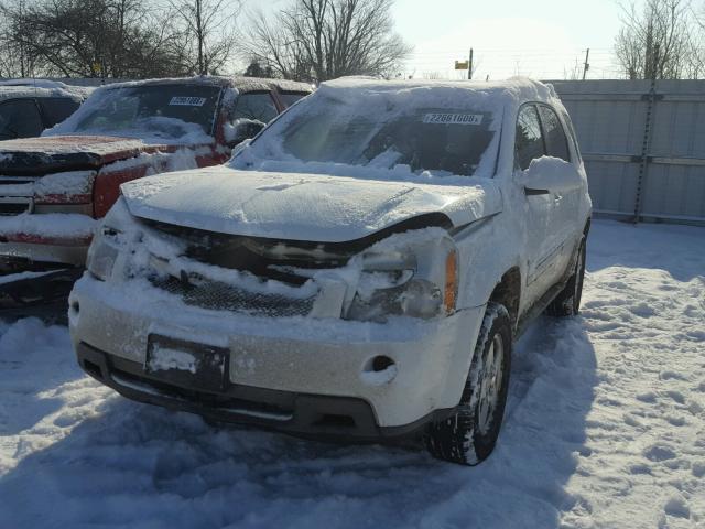 2CNDL43F586293067 - 2008 CHEVROLET EQUINOX LT WHITE photo 2