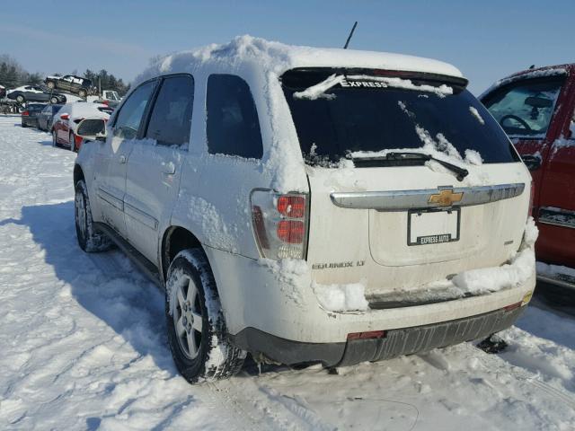 2CNDL43F586293067 - 2008 CHEVROLET EQUINOX LT WHITE photo 3