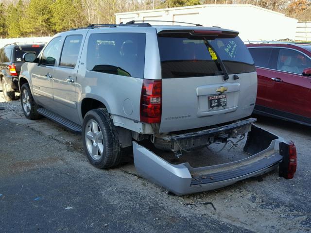 1GNSCKE03BR181878 - 2011 CHEVROLET SUBURBAN C SILVER photo 3