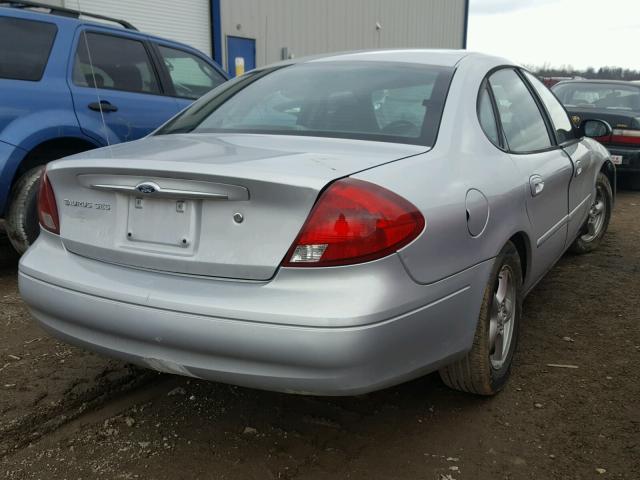 1FAFP55U42A147570 - 2002 FORD TAURUS SES SILVER photo 4