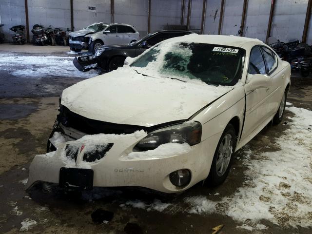 2G2WP552961132124 - 2006 PONTIAC GRAND PRIX WHITE photo 2