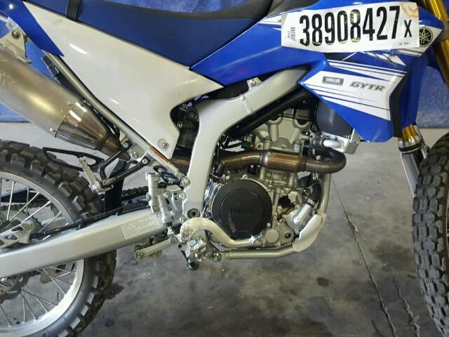 JYADG21E5GA008453 - 2016 YAMAHA WR250 R BLUE photo 7