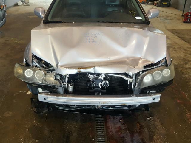 1HGCG22501A022722 - 2001 HONDA ACCORD EX SILVER photo 9