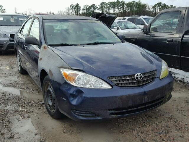 4T1BE32K84U334233 - 2004 TOYOTA CAMRY LE ლურჯი ფოტო 1