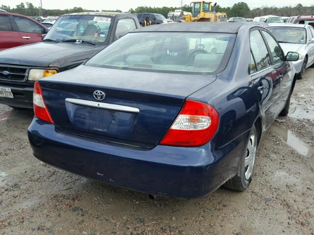 4T1BE32K84U334233 - 2004 TOYOTA CAMRY LE ლურჯი ფოტო 4