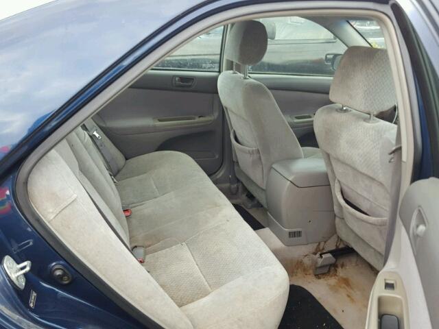 4T1BE32K84U334233 - 2004 TOYOTA CAMRY LE ლურჯი ფოტო 6