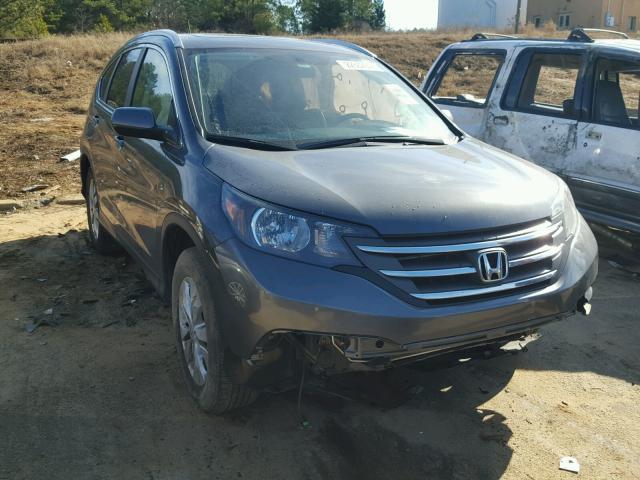 2HKRM3H75DH500873 - 2013 HONDA CR-V EXL GRAY photo 1