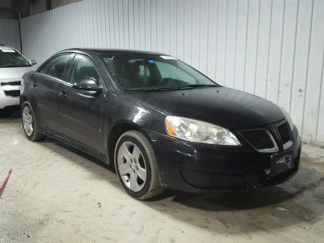 1G2ZJ57B694263421 - 2009 PONTIAC G6 BLACK photo 1