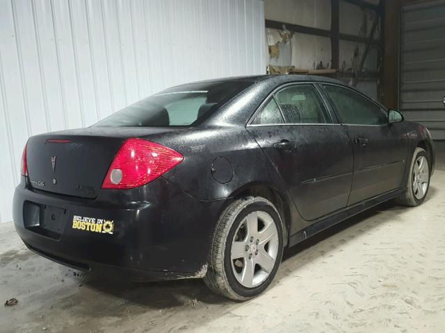 1G2ZJ57B694263421 - 2009 PONTIAC G6 BLACK photo 4