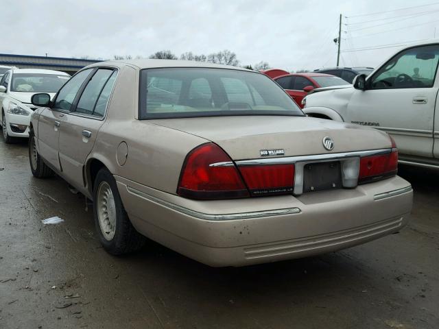 2MEFM75W9WX697780 - 1998 MERCURY GRAND MARQ TAN photo 3