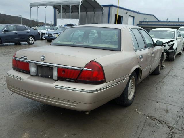 2MEFM75W9WX697780 - 1998 MERCURY GRAND MARQ TAN photo 4