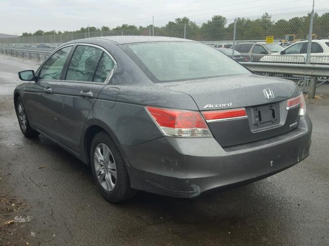 1HGCP2F63CA128104 - 2012 HONDA ACCORD SE GRAY photo 3