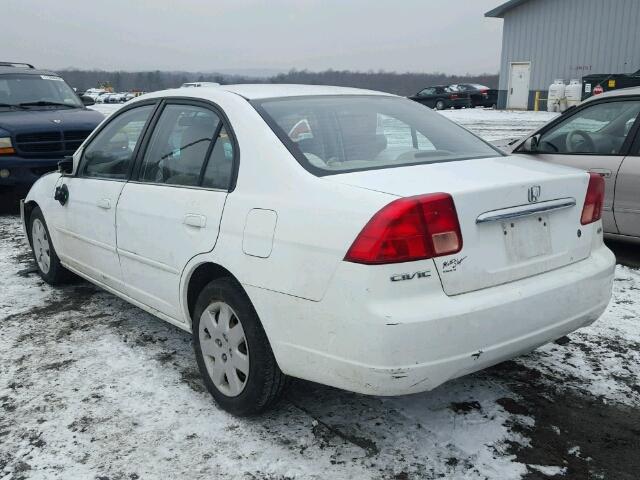 2HGES26702H578714 - 2002 HONDA CIVIC EX თეთრი ფოტო 3