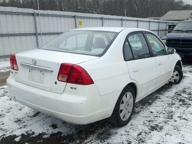 2HGES26702H578714 - 2002 HONDA CIVIC EX თეთრი ფოტო 4