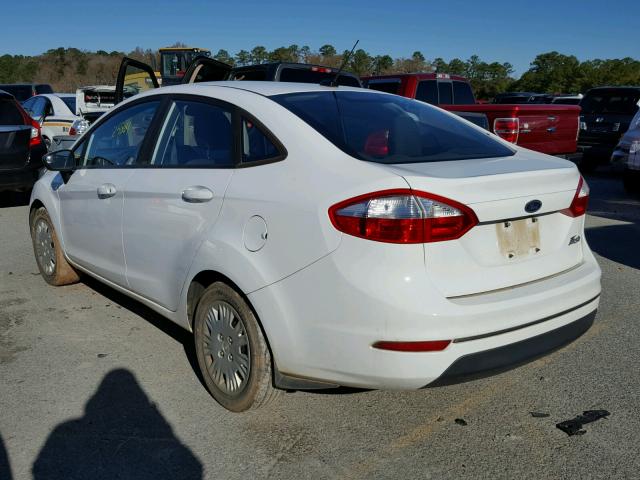 3FADP4AJ3FM216027 - 2015 FORD FIESTA S WHITE photo 3