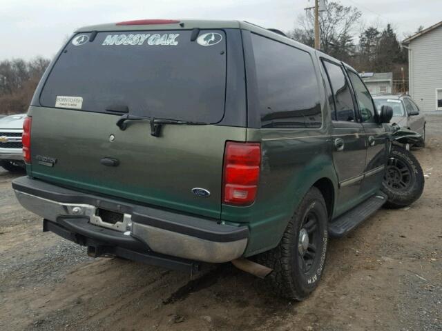 1FMRU16W31LB18908 - 2001 FORD EXPEDITION GREEN photo 4