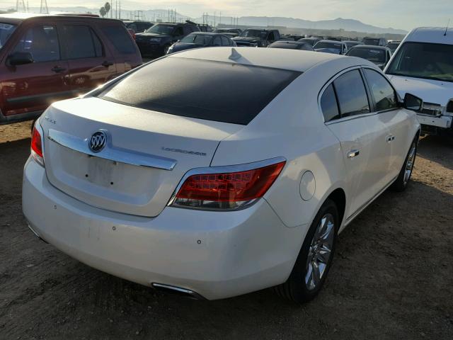 1G4GH5G30CF153365 - 2012 BUICK LACROSSE P WHITE photo 4