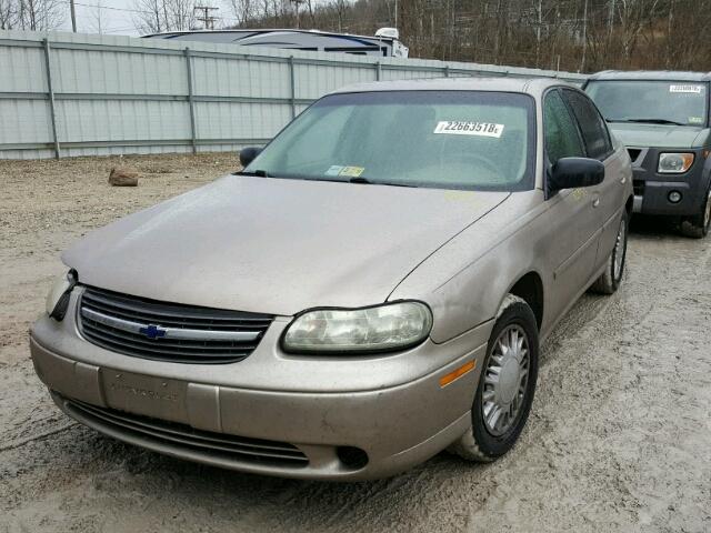 1G1ND52J3Y6135407 - 2000 CHEVROLET MALIBU GOLD photo 2