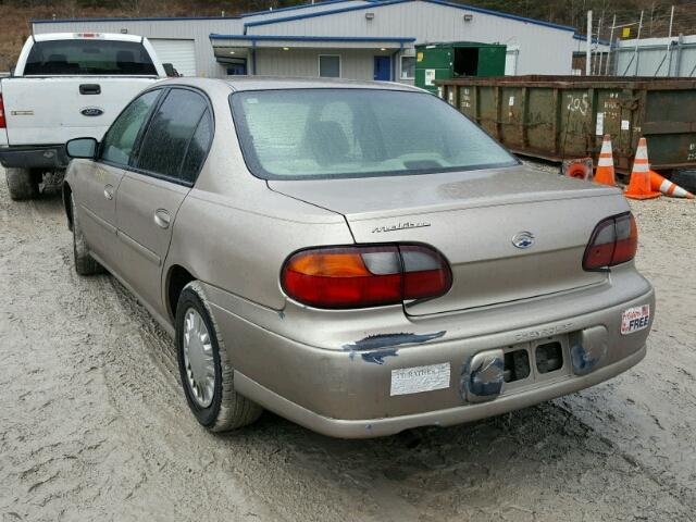 1G1ND52J3Y6135407 - 2000 CHEVROLET MALIBU GOLD photo 3