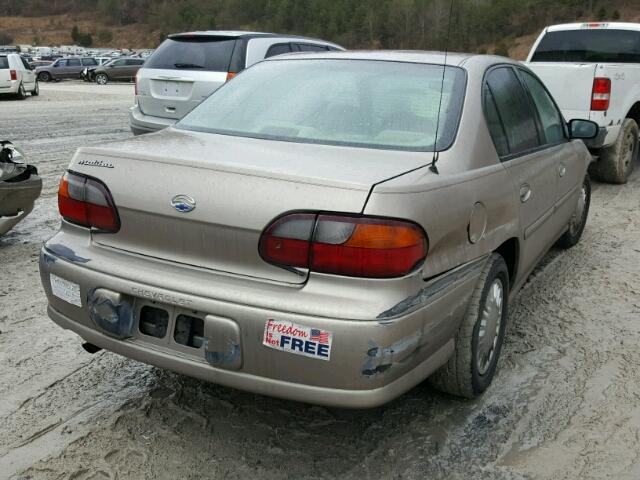 1G1ND52J3Y6135407 - 2000 CHEVROLET MALIBU GOLD photo 4