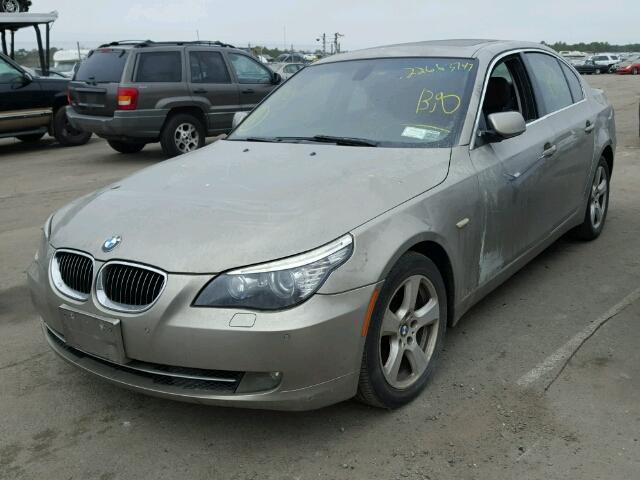 WBANV93598CZ64431 - 2008 BMW 535 XI GOLD photo 2