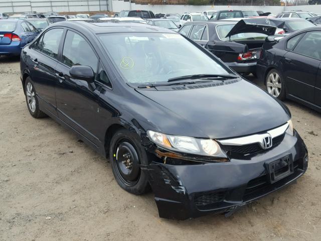 2HGFA1F98AH536907 - 2010 HONDA CIVIC EXL 黑色 照片 1