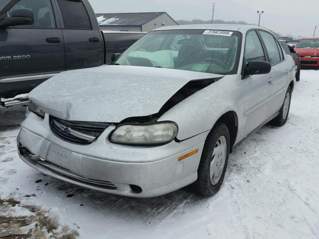 1G1ND52J43M518308 - 2003 CHEVROLET MALIBU SILVER photo 2