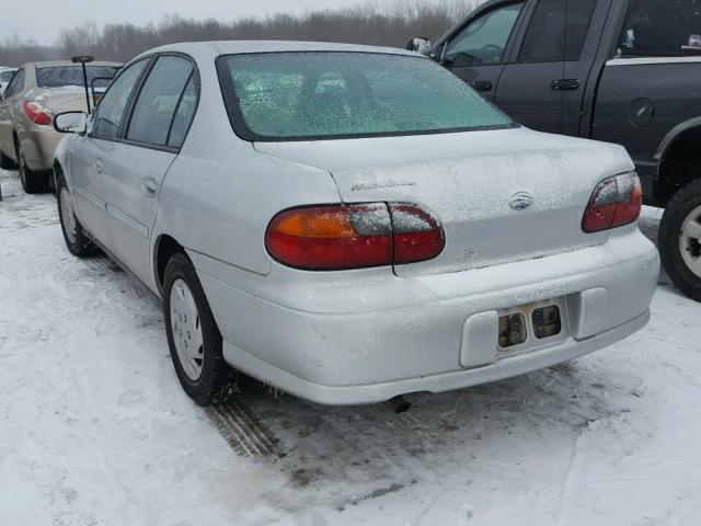 1G1ND52J43M518308 - 2003 CHEVROLET MALIBU SILVER photo 3