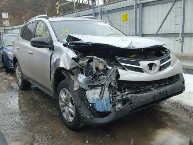 JTMBFREV1ED059655 - 2014 TOYOTA RAV4 LE SILVER photo 1