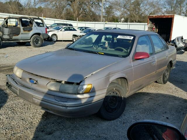 1FALP52U2SA169087 - 1995 FORD TAURUS GL BROWN photo 2