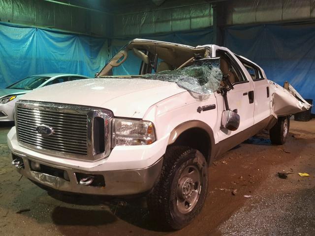 1FTWW31P67EB03247 - 2007 FORD F350 SRW S WHITE photo 2