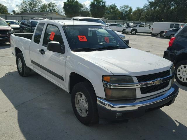1GCCS39E088218976 - 2008 CHEVROLET COLORADO L WHITE photo 1