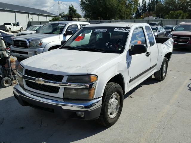 1GCCS39E088218976 - 2008 CHEVROLET COLORADO L WHITE photo 2