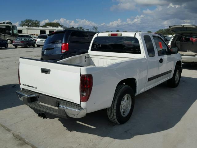 1GCCS39E088218976 - 2008 CHEVROLET COLORADO L WHITE photo 4