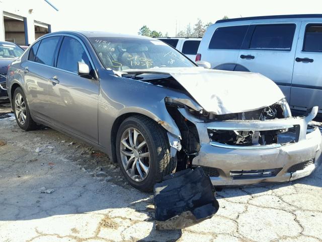 JNKBV61F38M278913 - 2008 INFINITI G35 GRAY photo 1